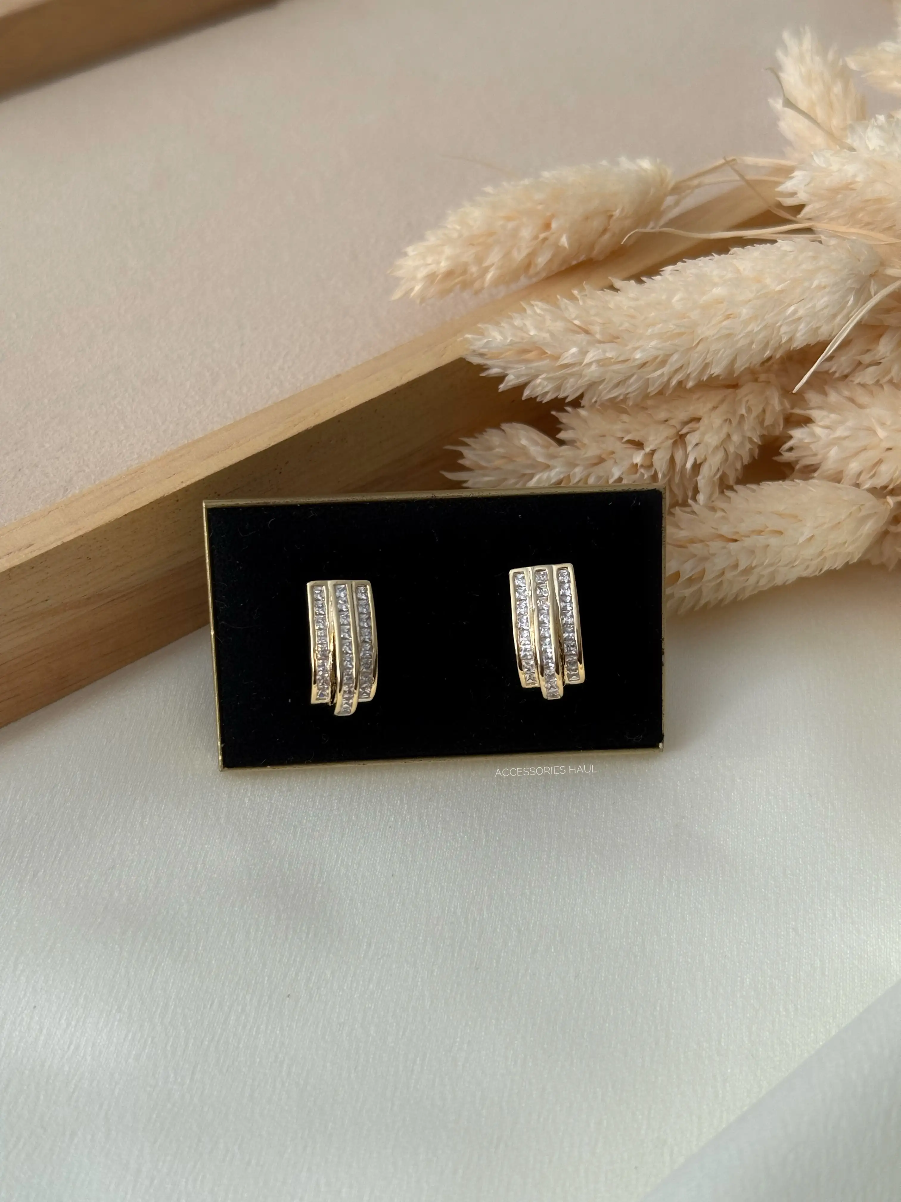 Premium Zircon Earring - 002