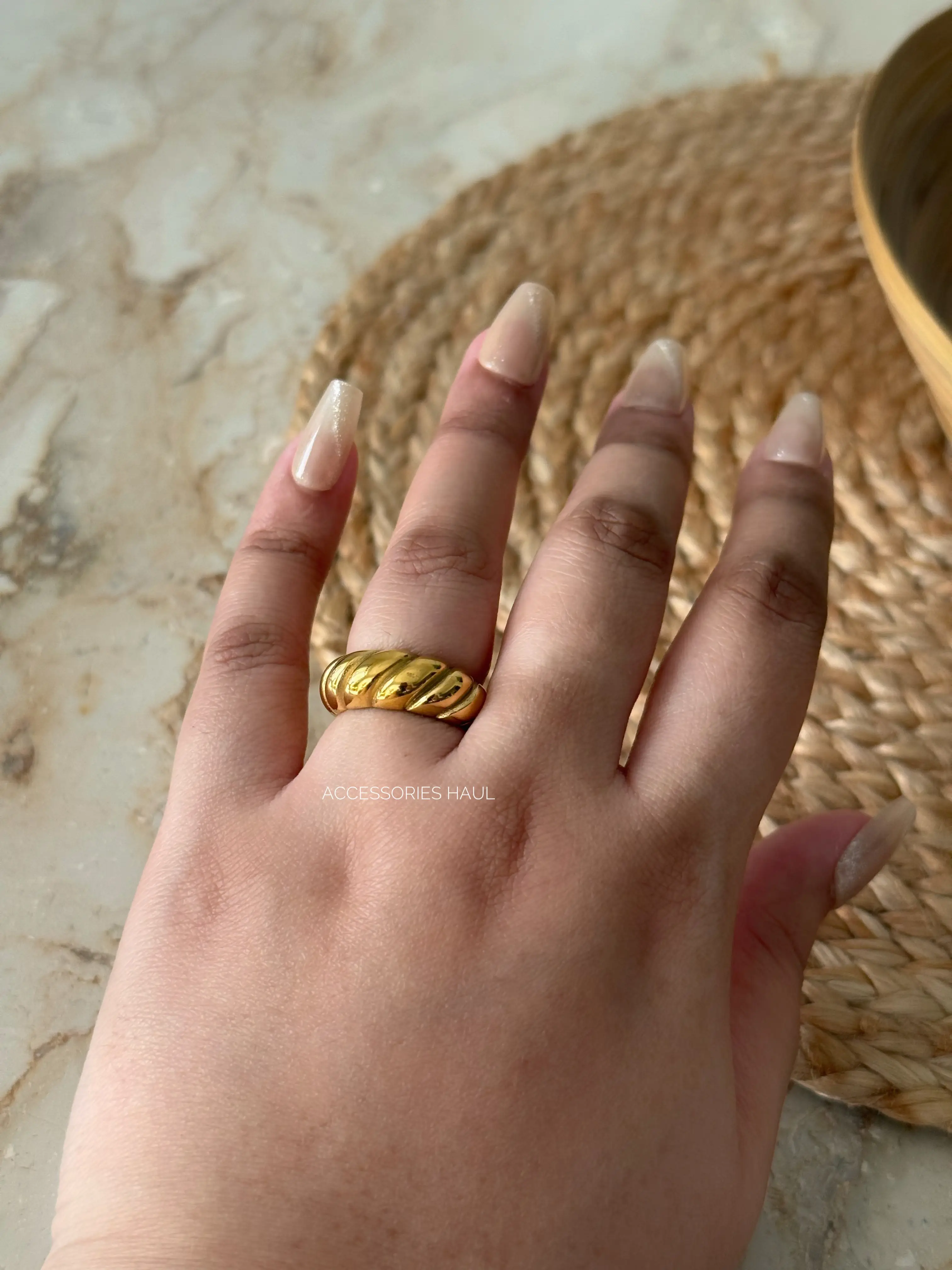 Signature Ring Stainless Steel
