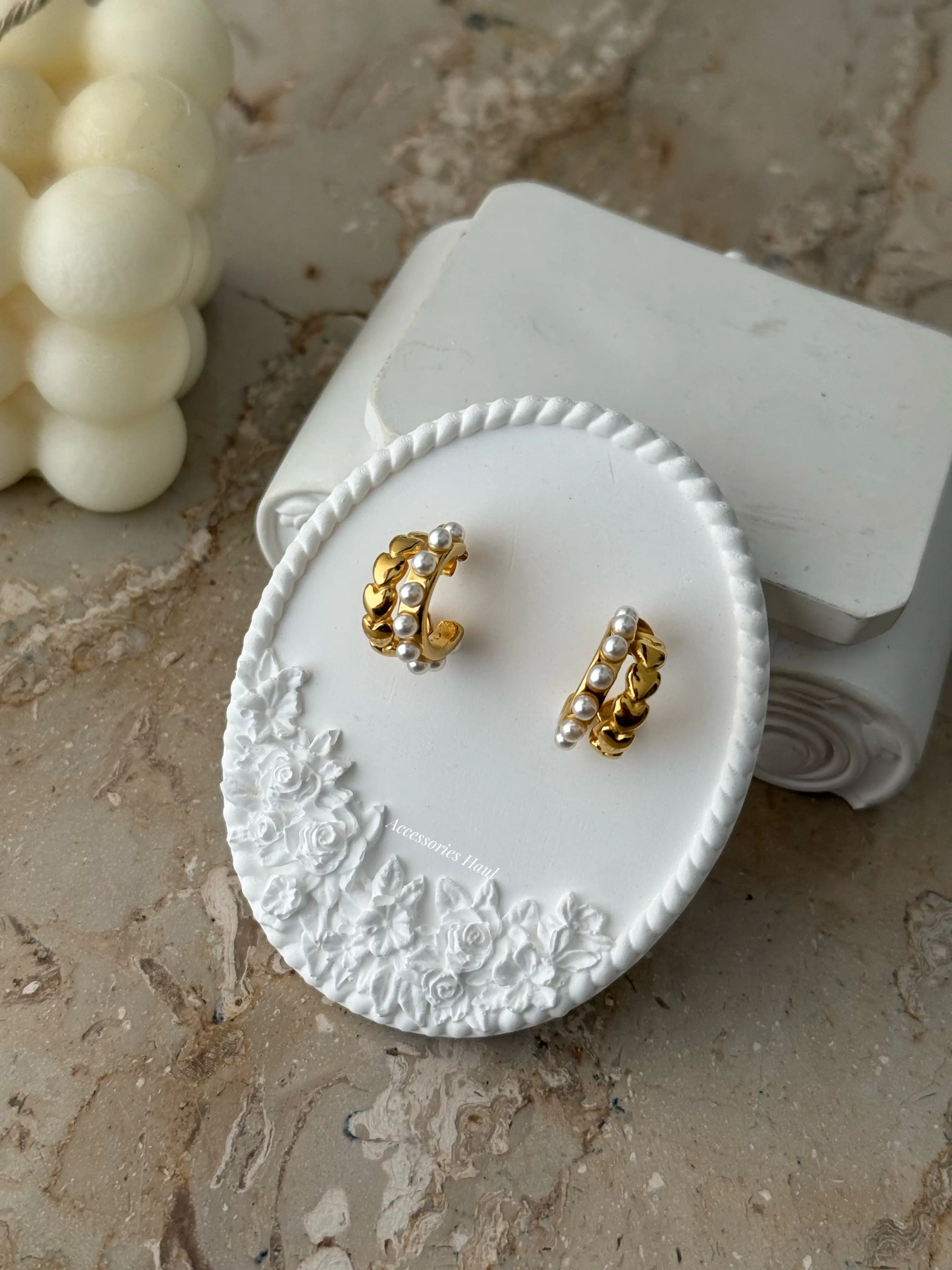 Stainless Steel Stud Earring - 9857