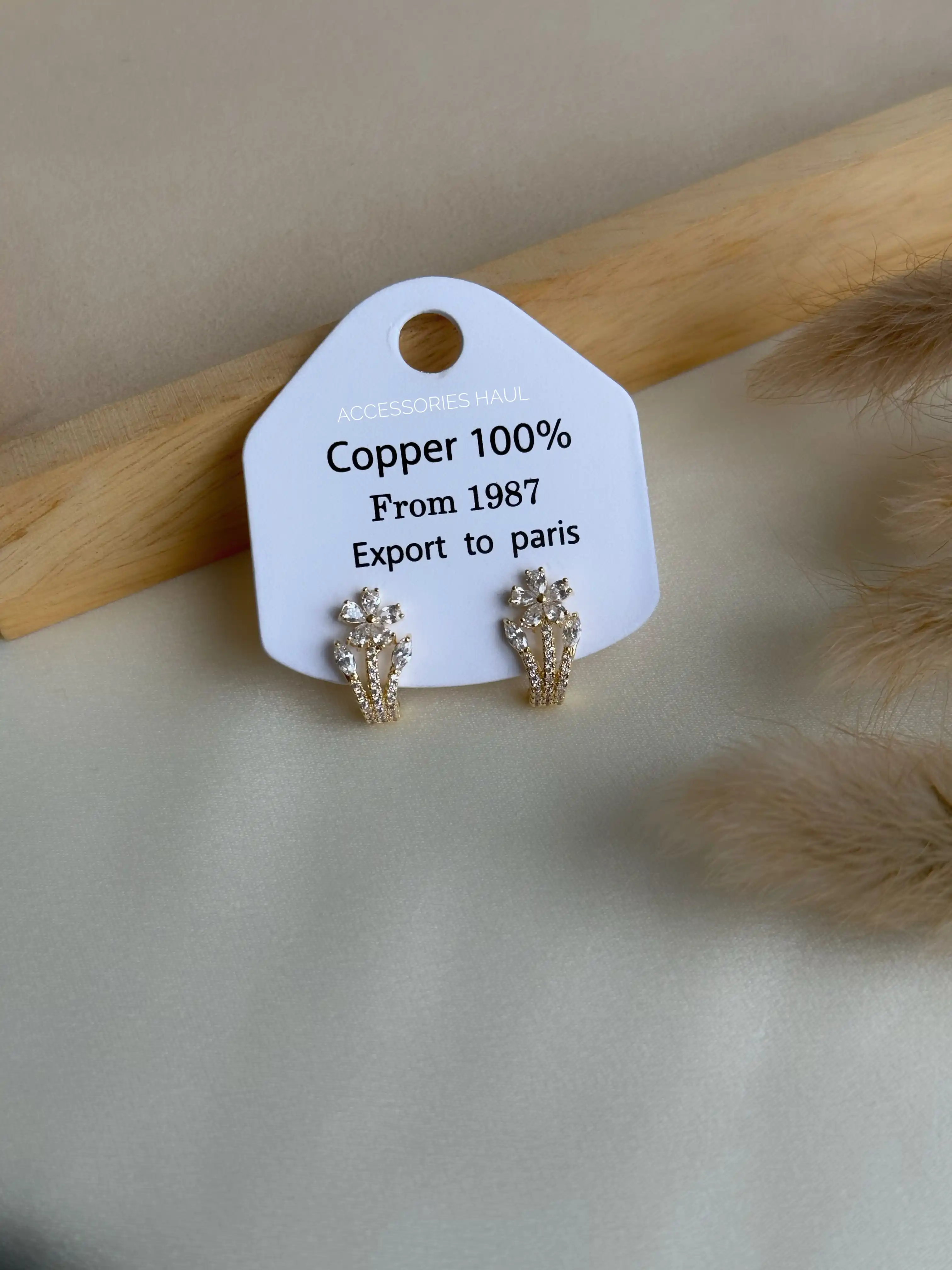 Zircon Earring - 0017
