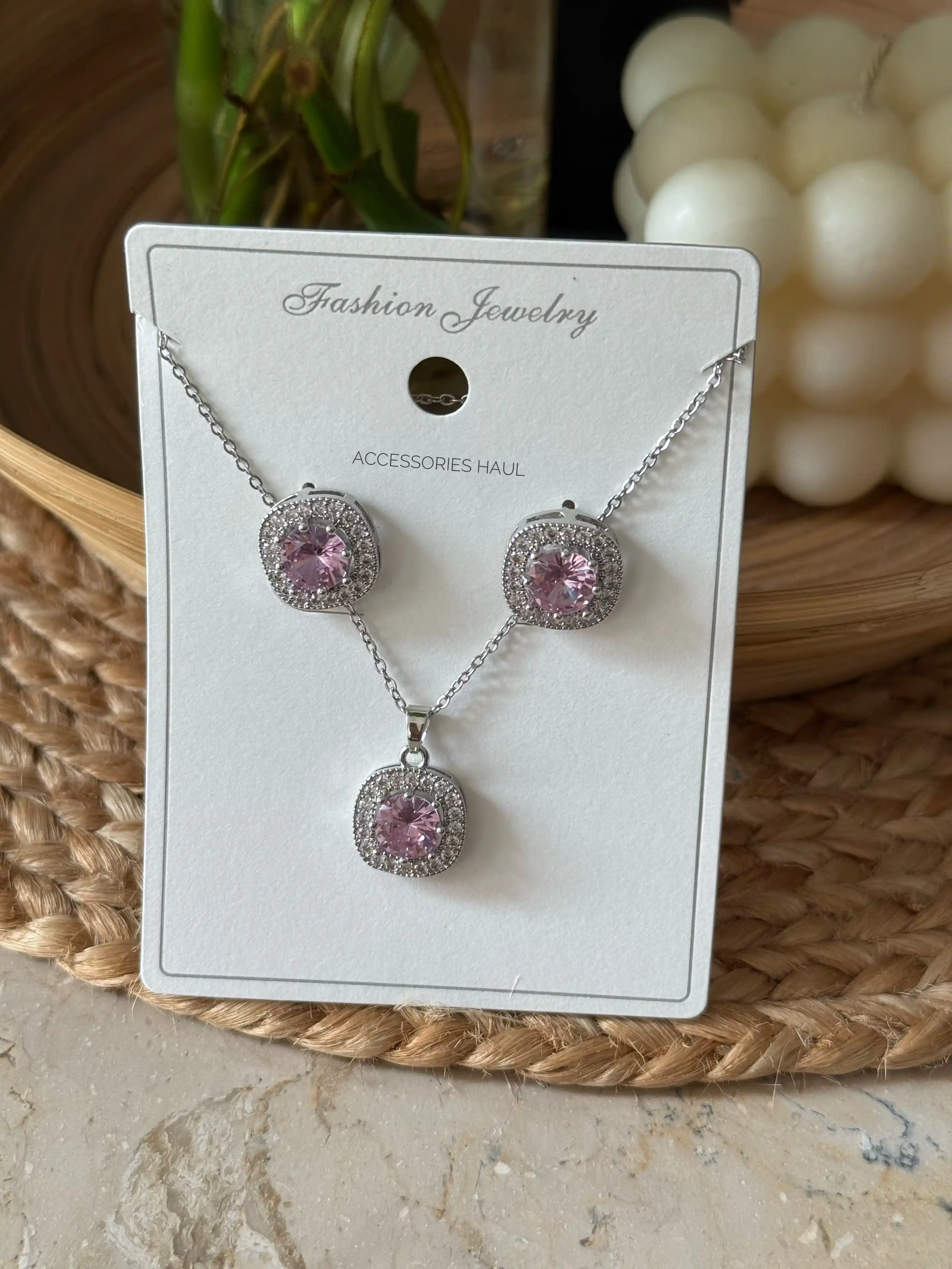 Elodie Zircon Set
