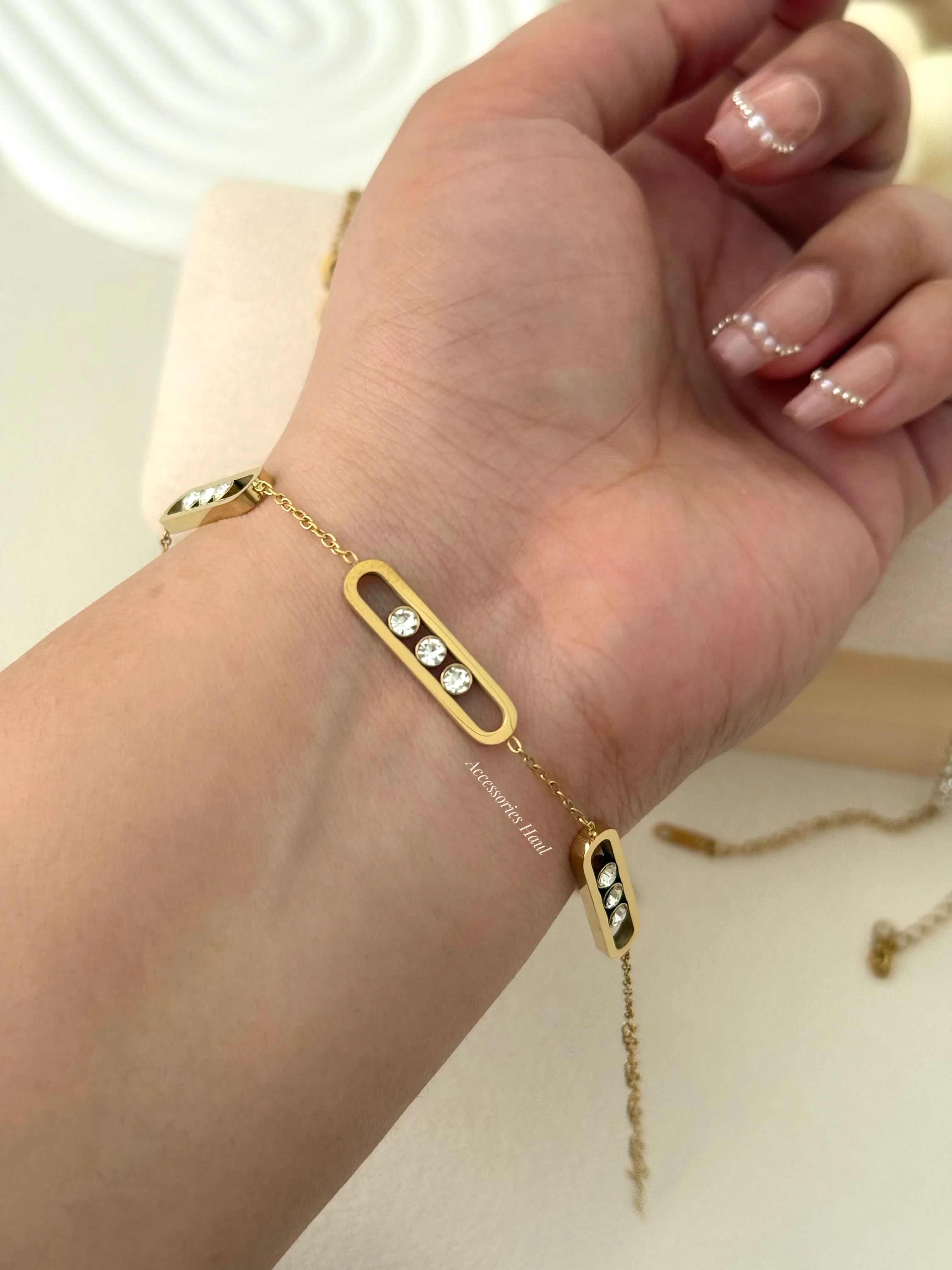 Trio Crystal Bracelet